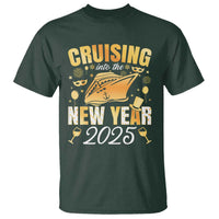 Family New Year's Trip 2025 T Shirt Cruising Into The New Year 2025 - Wonder Print Shop