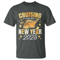 Family New Year's Trip 2025 T Shirt Cruising Into The New Year 2025 - Wonder Print Shop