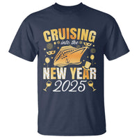 Family New Year's Trip 2025 T Shirt Cruising Into The New Year 2025 - Wonder Print Shop