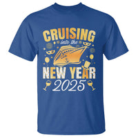 Family New Year's Trip 2025 T Shirt Cruising Into The New Year 2025 - Wonder Print Shop