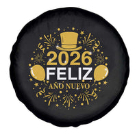 Spanish Mexican New Year 2026 Spare Tire Cover Feliz Ano Nuevo NYE Party - Wonder Print Shop