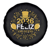 Spanish Mexican New Year 2026 Spare Tire Cover Feliz Ano Nuevo NYE Party - Wonder Print Shop