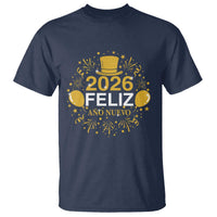 Spanish Mexican New Year 2026 T Shirt Feliz Ano Nuevo NYE Party - Wonder Print Shop
