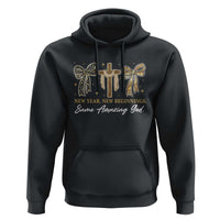 New Year New Beginnings Same Amazing God Hoodie Christian New Years Eve - Wonder Print Shop