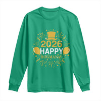 Scottish New Year 2026 Long Sleeve Shirt Happy Hogmanay NYE Party - Wonder Print Shop