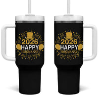 Scottish New Year 2026 Tumbler With Handle Happy Hogmanay NYE Party - Wonder Print Shop