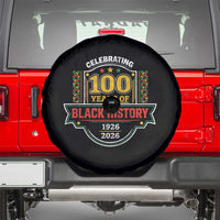 Celebrating 100 Years Of Black History Spare Tire Cover Beginning 1926 Centennial African American Month