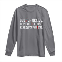 Gulf Of Mexico Dept Of Defense Minnesota Long Sleeve Shirt Funny Political American Pride