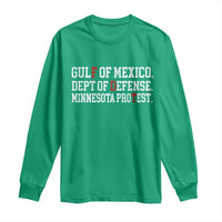 Gulf Of Mexico Dept Of Defense Minnesota Long Sleeve Shirt Funny Political American Pride