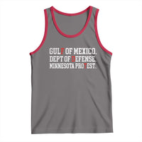 Gulf Of Mexico Dept Of Defense Minnesota Tank Top Funny Political American Pride