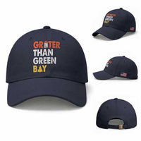Funny Greater Than Green Bay Cheese Grate Baseball Cap