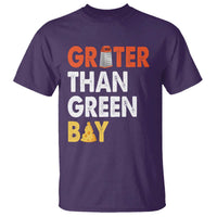 Funny Greater Than Green Bay Cheese Grate T Shirt