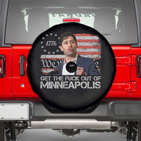 Get The Fuck Out Of Minneapolis Spare Tire Cover Mayor Resistance Protest Jacob Political