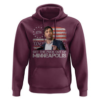 Get The Fuck Out Of Minneapolis Hoodie Mayor Resistance Protest Jacob Political