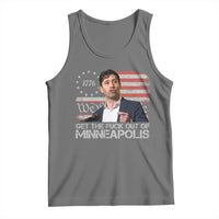 Get The Fuck Out Of Minneapolis Tank Top Mayor Resistance Protest Jacob Political
