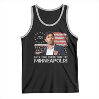 Get The Fuck Out Of Minneapolis Tank Top Mayor Resistance Protest Jacob Political