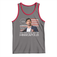 Get The Fuck Out Of Minneapolis Tank Top Mayor Resistance Protest Jacob Political