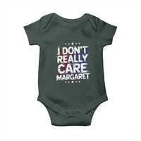 Funny JD Vance 2025 I Don't Really Care Margaret Baby Onesie Star