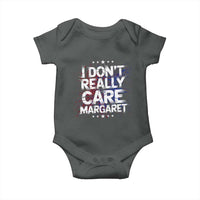 Funny JD Vance 2025 I Don't Really Care Margaret Baby Onesie Star