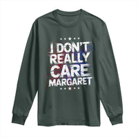 Funny JD Vance 2025 I Don't Really Care Margaret Long Sleeve Shirt Star