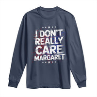 Funny JD Vance 2025 I Don't Really Care Margaret Long Sleeve Shirt Star