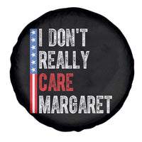 Funny JD Vance 2025 I Don't Really Care Margaret Spare Tire Cover American Flag Stripe