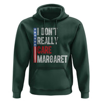 Funny JD Vance 2025 I Don't Really Care Margaret Hoodie American Flag Stripe