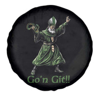 Funny St Patrick's Day Spare Tire Cover Go'n Git Saint Patrick Snake