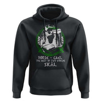 Funny Norse Gael The Best Of Two Worlds Skal Hoodie Irish Viking Beer