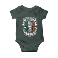 Funny Irish Viking Baby Onesie Everyone Is A Little Irish On St Patrick's Day