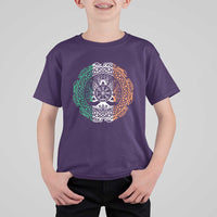 Norse Gaels Viking Yggdrasil Awe Tree T Shirt For Kid Irish St Patricks Day