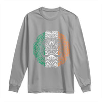 Norse Gaels Viking Yggdrasil Awe Tree Long Sleeve Shirt Irish St Patricks Day