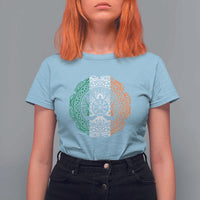 Norse Gaels Viking Yggdrasil Awe Tree T Shirt For Women Irish St Patricks Day