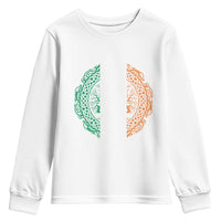 Norse Gaels Viking Yggdrasil Awe Tree Youth Sweatshirt Irish St Patricks Day
