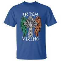 Irish Viking T Shirt Vintage Shamrock Celtic Viking Skull