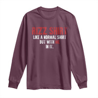 Funny Rizz Shirt Like A Normal Shirt But With Me In It Long Sleeve Shirt