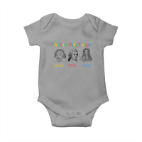 Autism Didn't Stop Einstein Mozart Newton Baby Onesie Autism Awareness