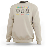 Autism Didn't Stop Einstein Mozart Newton Sweatshirt Autism Awareness