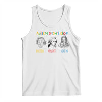 Autism Didn't Stop Einstein Mozart Newton Tank Top Autism Awareness