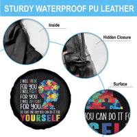 Autism Awareness Spare Tire Cover I Will Speak Fight Advocate For You So That One Day You Can Do It