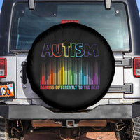 Autism Awareness Spare Tire Cover Autism Dancing Differently To The Beat