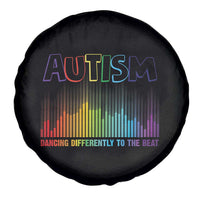 Autism Awareness Spare Tire Cover Autism Dancing Differently To The Beat