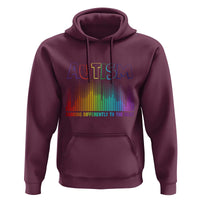 Autism Awareness Hoodie Autism Dancing Differently To The Beat