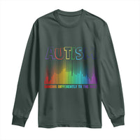 Autism Awareness Long Sleeve Shirt Autism Dancing Differently To The Beat