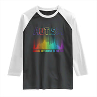 Autism Awareness Raglan Shirt Autism Dancing Differently To The Beat