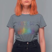 Autism Awareness T Shirt For Women Autism Dancing Differently To The Beat