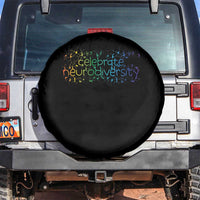Celebrate Neurodiversity Spare Tire Cover Autism Awareness ASD ADHD Mental Health