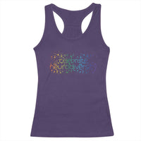 Celebrate Neurodiversity Racerback Tank Top Autism Awareness ASD ADHD Mental Health