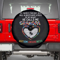 Autism Awareness Grandpa Spare Tire Cover So There's This Boy Who Will Always Have A Piece Of My Heart He Calls Me Grandpa