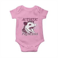 Funny Autistic Princess Baby Onesie Autism Awareness Opposum